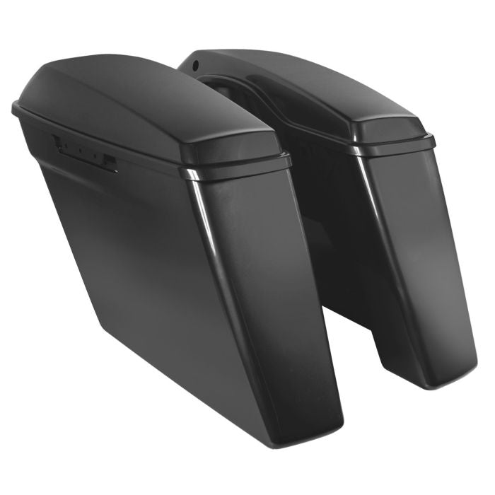 Harley® Touring Dual Blocked Extended 4" Stretched Saddlebags from HOGWORKZ®