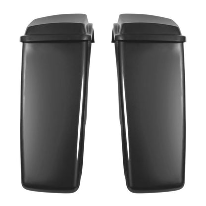 Harley® Touring Dual Blocked Extended 4" Stretched Saddlebags from HOGWORKZ® back