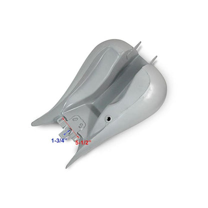 Harley-Davidson® Touring Stretched Gas Tank Paul Yaffe Style from hogworkz bottom