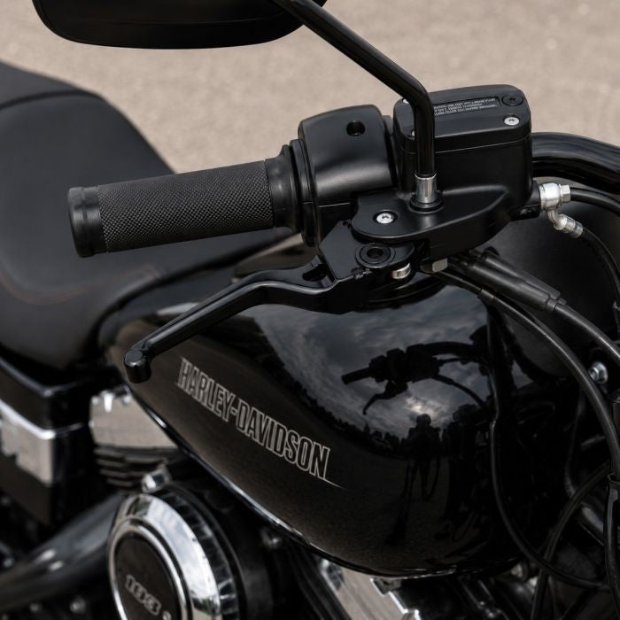 HOGWORKZ® Black Performance Brake & Clutch Levers for Harley® Dyna / Softail / Touring