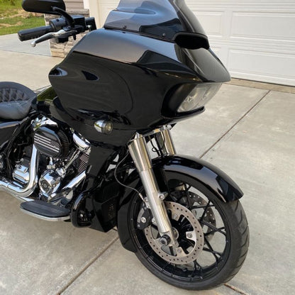 Vivid Black Road Glide Fairing Spoiler Kit