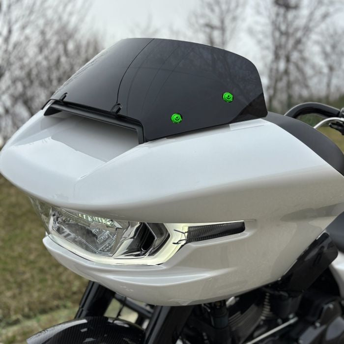 Green Windshield Bolts for Harley® Road Glide from HOGWORKZ on road glide
