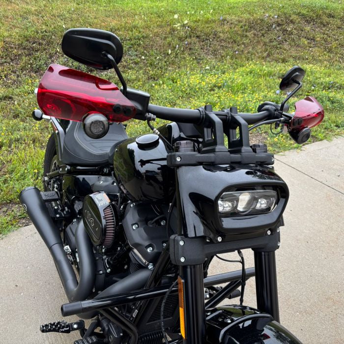 Green Hand Guards for Harley® Softail & Road King Special FLHRXS from HOGWORKZ on harley