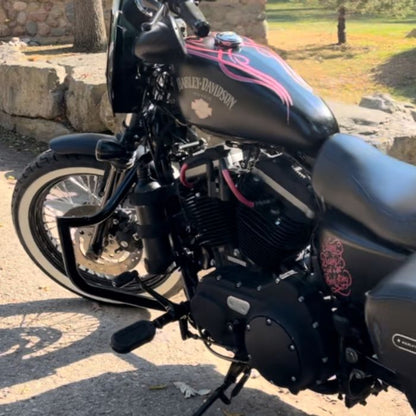 Sportster Havoc black Engine Guard from HOGWORKZ on bike
