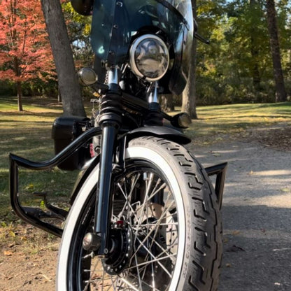 Sportster Havoc Black Engine Guard from HOGWORKZ on bike