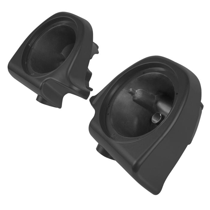 Color Match 6.5" Harley® Touring Lower Vented Fairing Speaker Pod Mounts angle