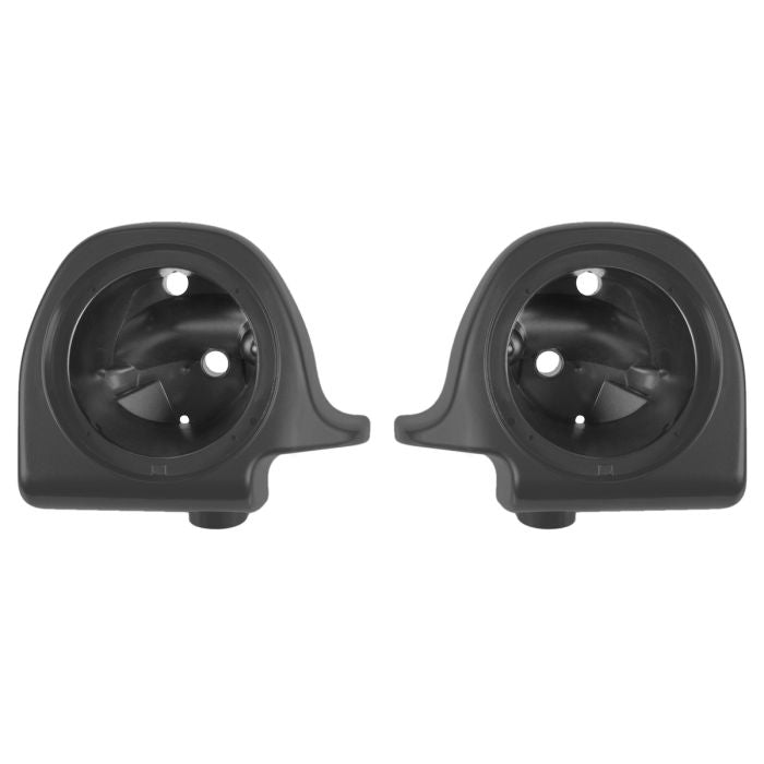 Color Match 6.5" Harley® Touring Lower Vented Fairing Speaker Pod Mounts from HOGWORKZ front