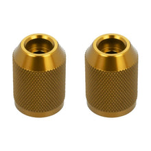 Gold Anodized Knurled T-6061 Sliders for HOGWORKZ® Performance Engine Guards