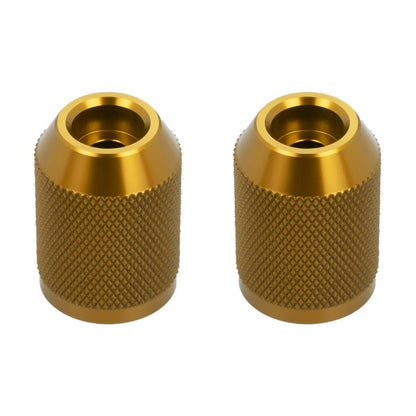 Gold Anodized Knurled T-6061 Sliders for HOGWORKZ® Performance Engine Guards