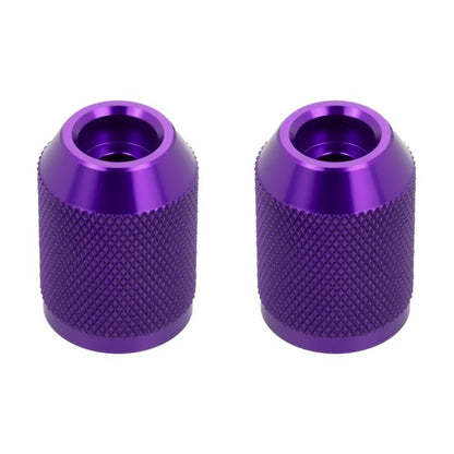 Purple Anodized Knurled T-6061 Sliders for HOGWORKZ® Performance Engine Guards