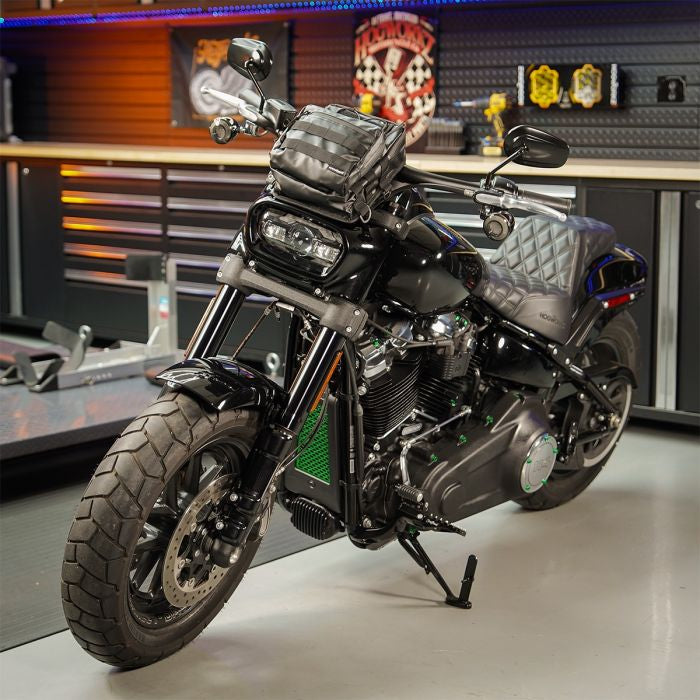 hogworkz molle handlebar bag for harley