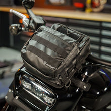 hogworkz ballastic molle handlebar bag for harley