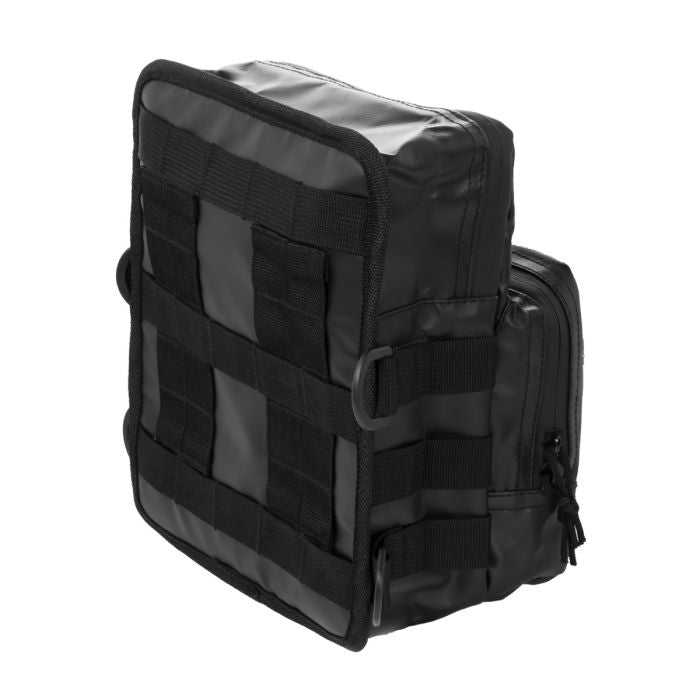 MOLLE attachment system for secure mounting and added accessories back