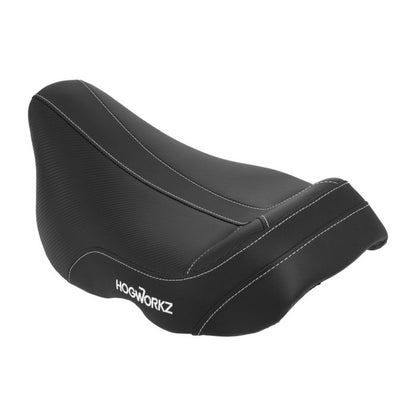 Carbon Weave Alpha Solo Seat for Harley® Touring from HOGWORKZ back