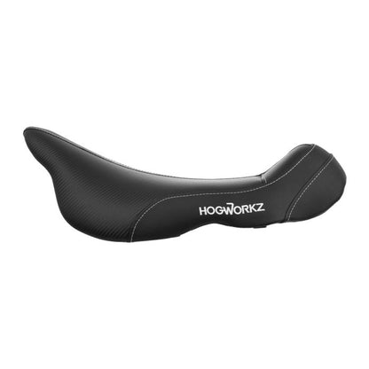 Carbon Weave Alpha Solo Seat for Harley® Touring from HOGWORKZ right side