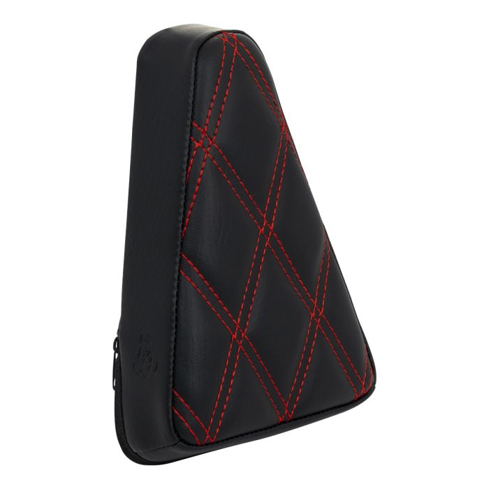 Havoc Sissy Bar Backrest Pad (Various Stitching Colors) angle