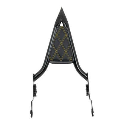 Havoc Sissy Bar Backrest Pad (Various Stitching Colors) on sissy bar