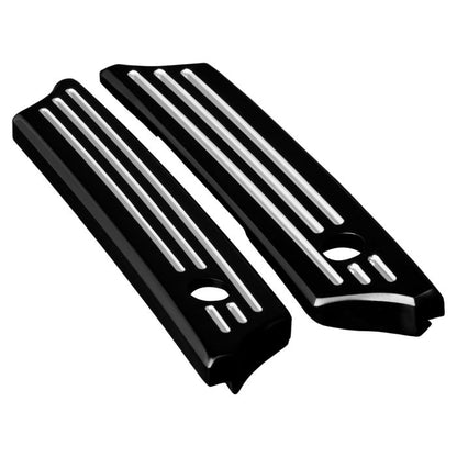 3rd Degree Saddlebag Latch Cover Set foR Stretched HOGWORKZ AND Harley-Davidson saddlebags
