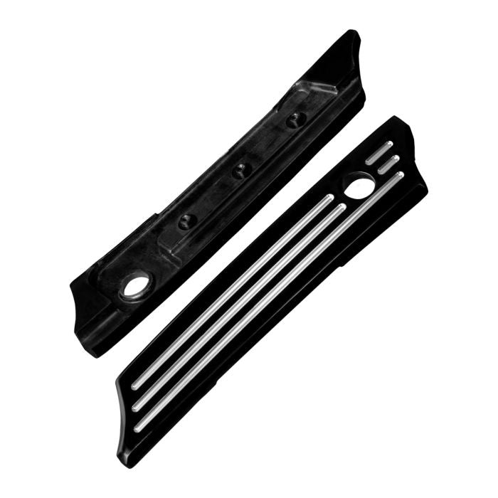 3rd Degree Saddlebag Latch Cover Set foR Stretched HOGWORKZ AND Harley-Davidson saddlebags inside