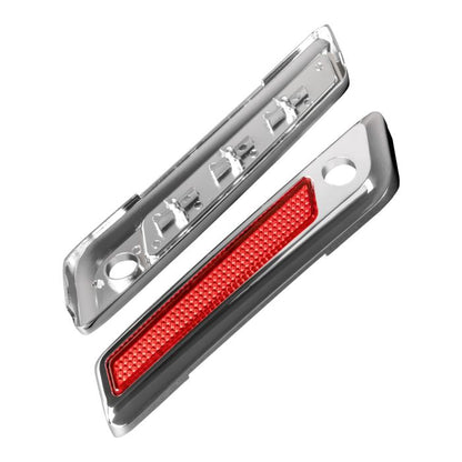 Harley® Chrome Saddlebag Latch Cover Set from HOGWORKZ for 14-'23  inside