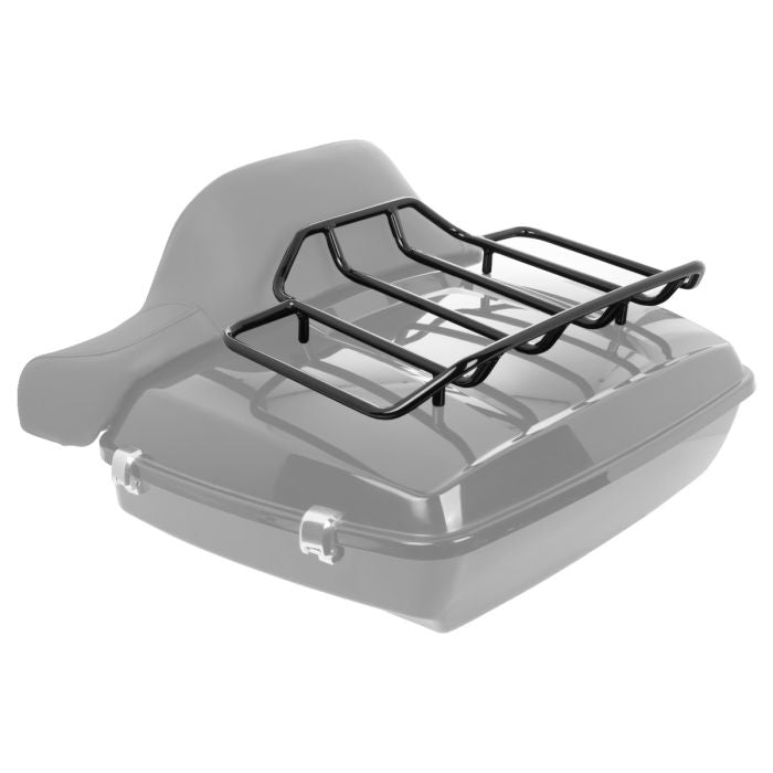 black luggage rack for harley tour packs