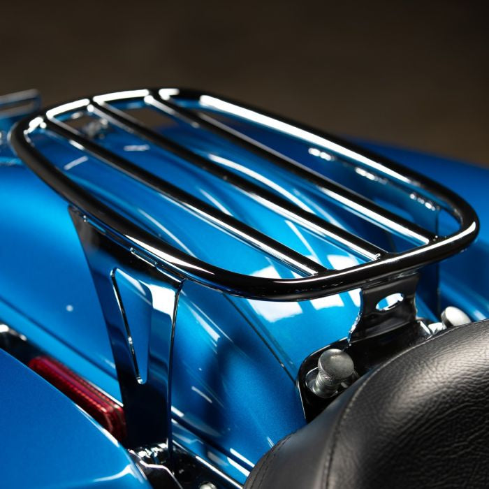 Chrome Solo Luggage Rack for Harley® Softail Heritage/Deluxe '18-'26
