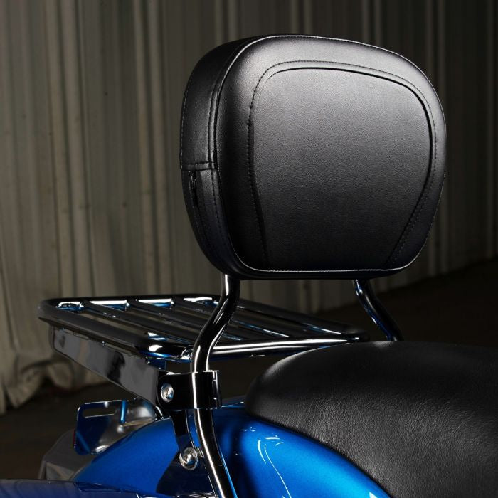 Chrome Luggage Rack Add-On for HOGWORKZ® Sissy Bar Backrest for Harley® Softail '18-'26