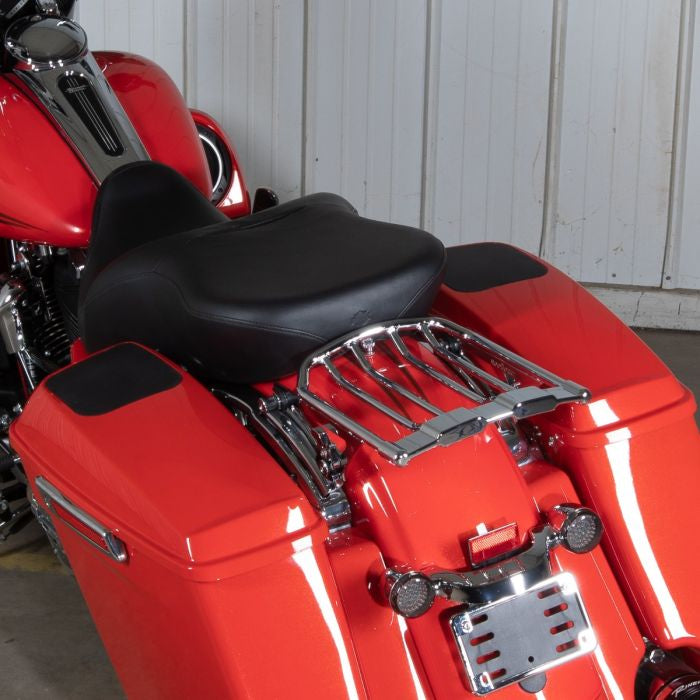 Chrome Air Glide Two Up Luggage Rack for Harley Touring '09-'26