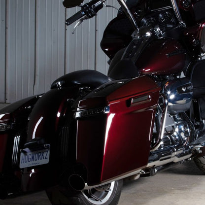 harley color matched saddlebag latches