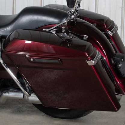 harley saddlebag latch covers