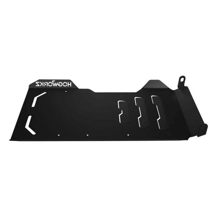 HOGWORKZ® Black Skid Plate / Chassis Protector for Harley® Softail M8 bottom