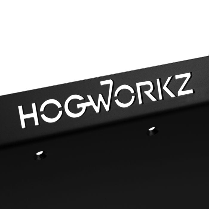 HOGWORKZ® Black Skid Plate / Chassis Protector for Harley® Softail M8 stamp