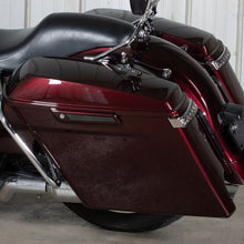 Smoked Saddlebag Latch Cover Reflectors for Harley® Touring '14-'26