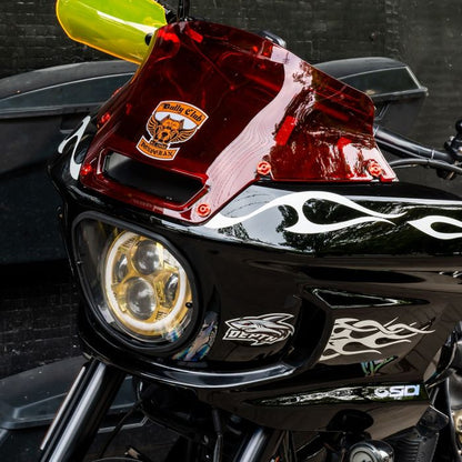 Clear FXRT Style Headlight Lens Cover for Harley® Low Rider ST from HOGWORKZ