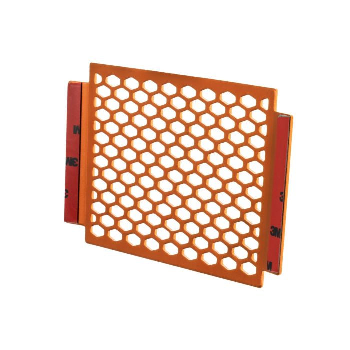 HOGWORKZ® Orange Anodized Oil Cooler Grill Guard for Harley® Touring