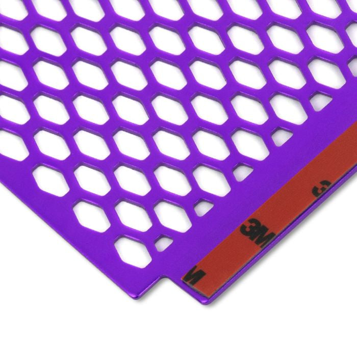 HOGWORKZ® Purple Anodized Oil Cooler Grill Guard for Harley® Touring
