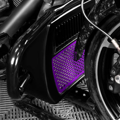 HOGWORKZ® Purple Oil Cooler Grill Guard for Harley® Touring