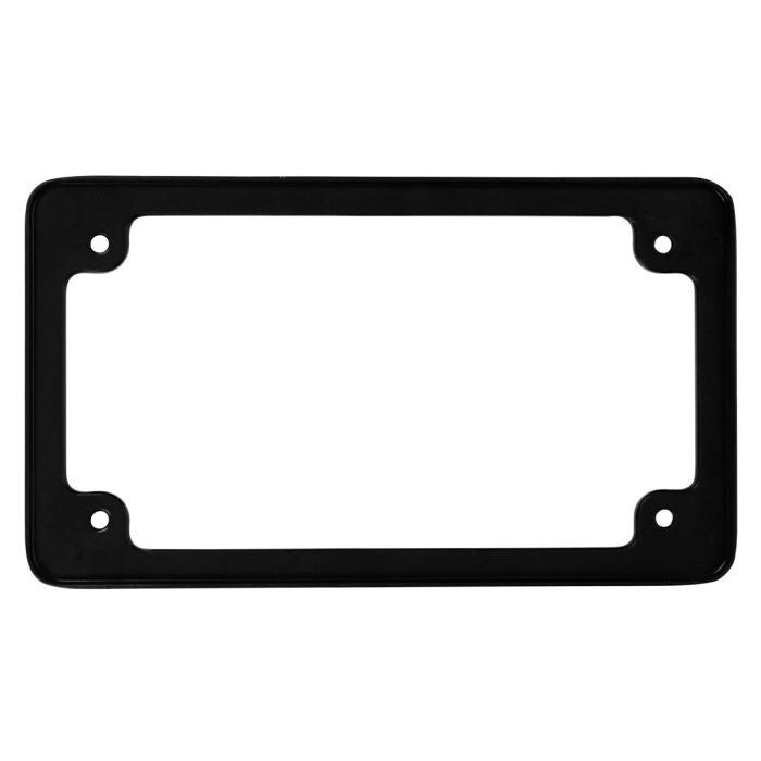 Black Low Profile License Plate Frame for Harley-Davidson® Motorcycles from HOGWORKZ back