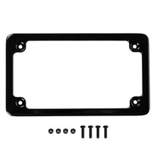 Black Low Profile License Plate Frame for Harley-Davidson® Motorcycles from HOGWORKZ