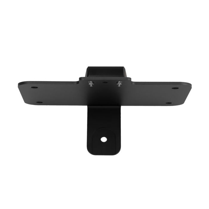Black Seat Bolt LED Upright License Plate Mount for Harley® Motorcycles view from above