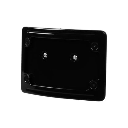 Black LED License Plate Frame Mount for Harley® Touring from HOGWORKZ right angle