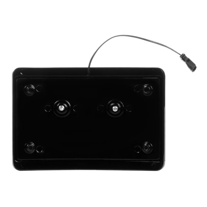 Black LED License Plate Frame Mount for Harley® Touring from HOGWORKZ back