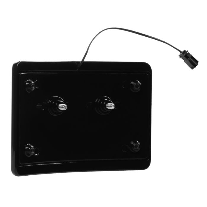 Black LED License Plate Frame Mount for Harley® Touring from HOGWORKZ kit