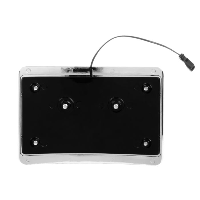 Chrome LED License Plate Frame Mount for Harley® Touring back