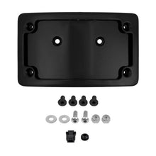 Black Universal LED Flush License Plate Mount for Harley-Davidson® Motorcycles from HOGWORKZ kit
