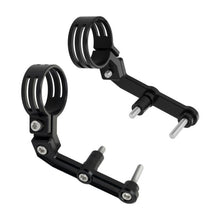 HOGWORKZ® Black Remote Reservoir Mounts for Harley® Touring