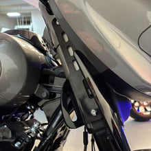 HOGWORKZ® Black Trailer Tie Down Brackets for Harley® Touring on bike