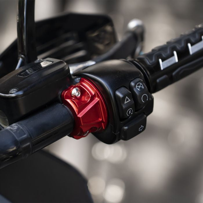 Billet Brake & Clutch Perch Clamps for Harley® Softail / Dyna from HOGWORKZ on harley
