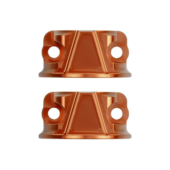 Billet Brake & Clutch Perch Clamps for Harley® Softail / Dyna from HOGWORKZ