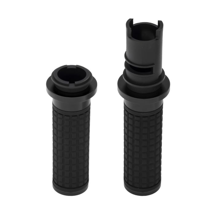 HOGWORKZ® Black MX Style Hand Grips for Harley® Touring / Softail